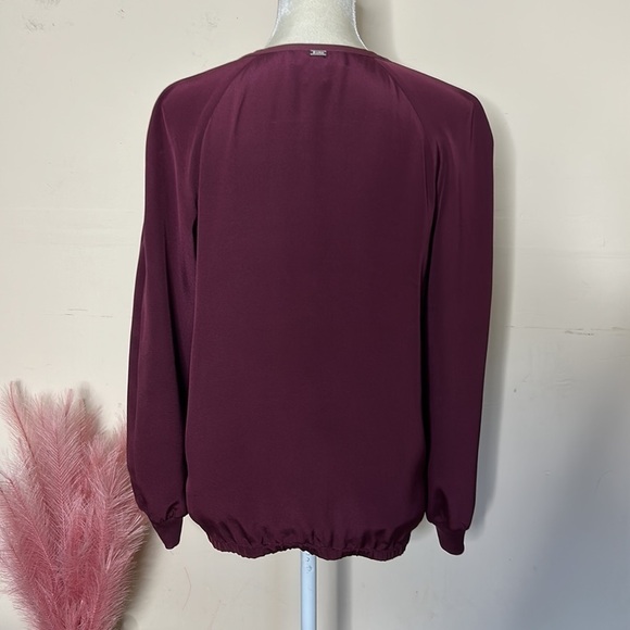 St. John • silk bomber jacket with full zip front - Picture 4 of 11